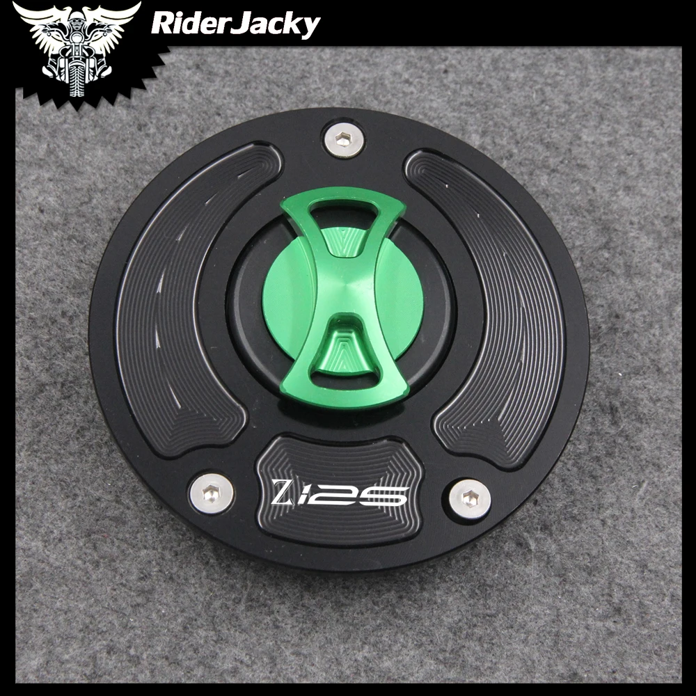 Keyless Motorcycle Fuel Gas Tank cap Cover For Kawasaki Z 125 Z125 Pro 2017-2020 2018 2019