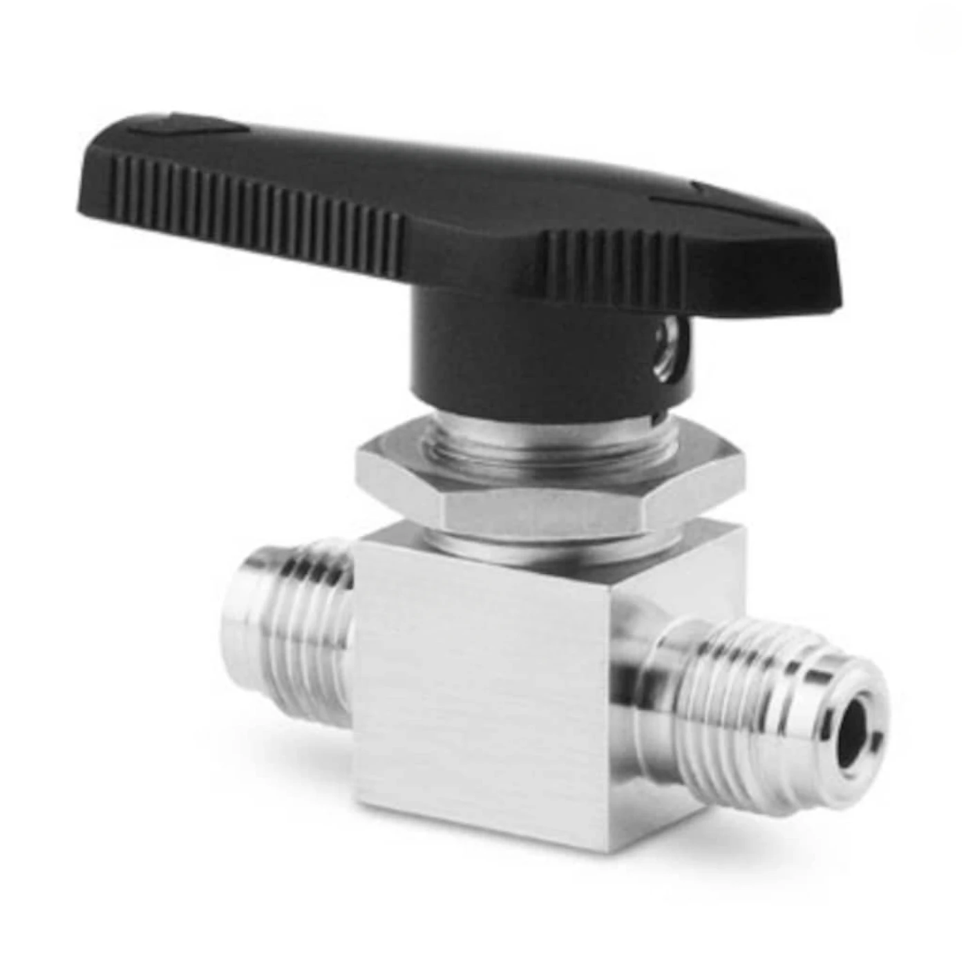 SS-43GVCR4 Stainless Steel 40G Series Straight Through Ball Valve 2.4Cv 1/4in External Thread