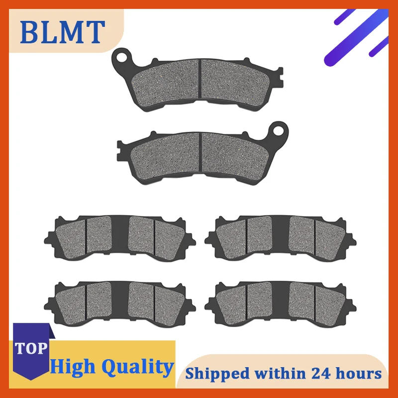 Motorcycle Front and Rear Brake Pads for HONDA GL1800 Goldwing Tour J Manual GL1800B GL1800BD GL1800D GL1800DA Airbag J DCT