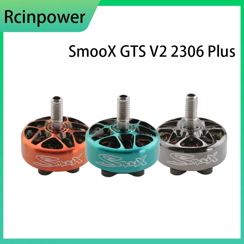 RCINPOWER SmooX GTS V2 2306 Plus brushless motor 1880/2280/2580kv high-end freestyle For RC racing Drone Parts
