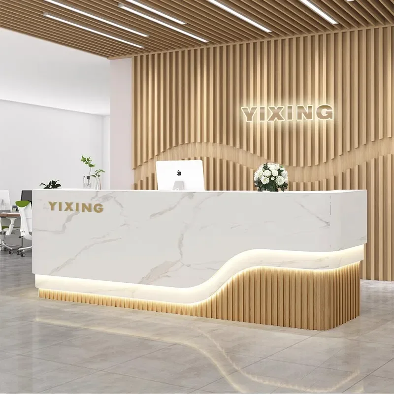 Minimalist Beauty Salons Clothing Stores Cashiers Companies Hotel Front Desk Front Desk Restaurants Parlors Light Luxury Bars