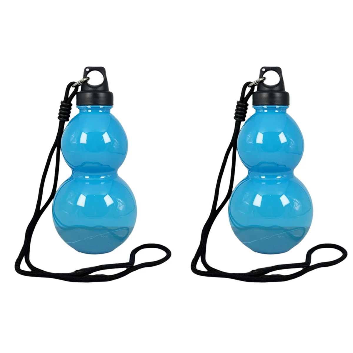 A71P Oriental-Mythology Creatives Gourd Water Cup 750m كوب بلاستك زجاجة مياه رياضية زرقاء