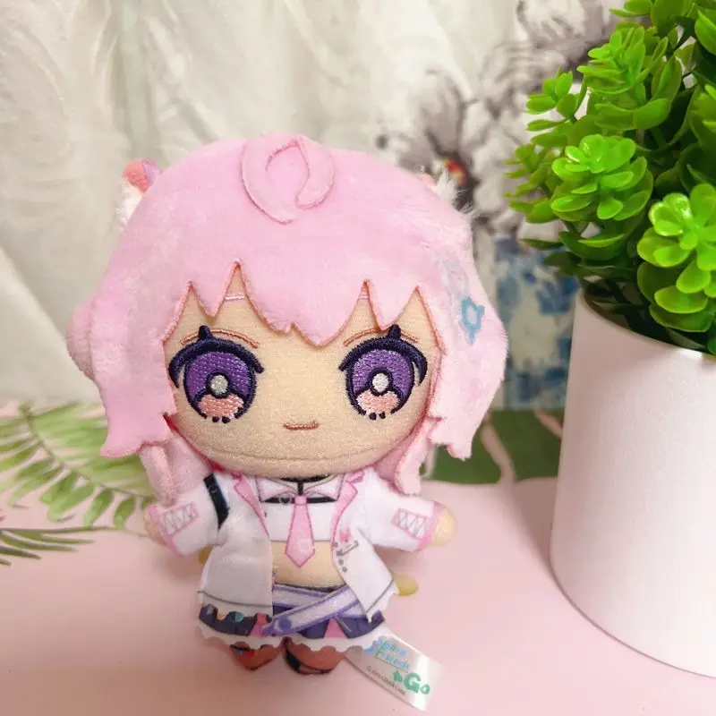 

New Cute Hololive Friends To Go Hakui Koyori Mascot Plush Stuffed Keychain Keyholder Keyring Bag Pendant Doll Toy Kids Gifts