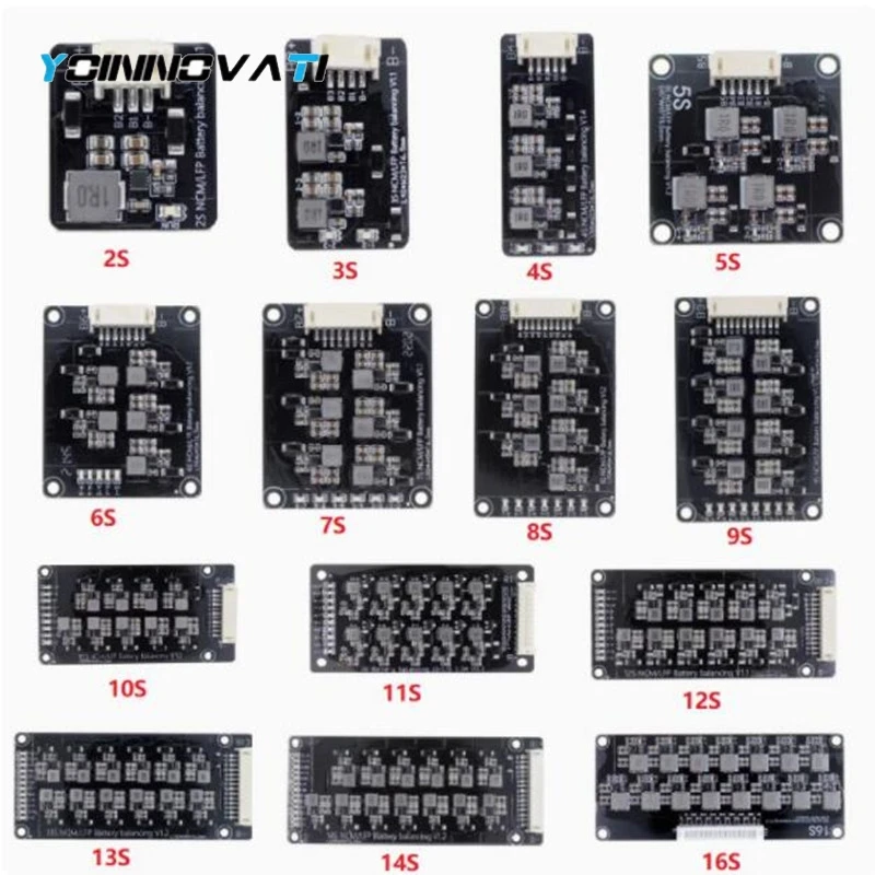 1.2A Balance Li-ion Lipo Lifepo4 Lithium Battery Active Equalizer Balancer Energy Transfer BMS 3S 4S 6S 7S 8S 10S 12S 13S 16S 5S