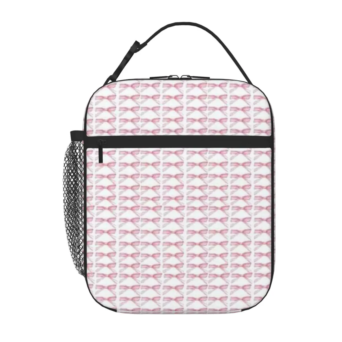 Bestselling Bow Pattern Light Luxury Carry Lunch Bag Pet Snack Carry Meal Bag