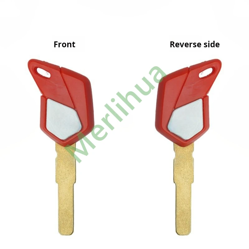Llave de motocicleta, adecuada para: MV Augusta MV800 750 920 1000 F3 F4 embrión de llave de motocicleta italiana (puede instalar chips).