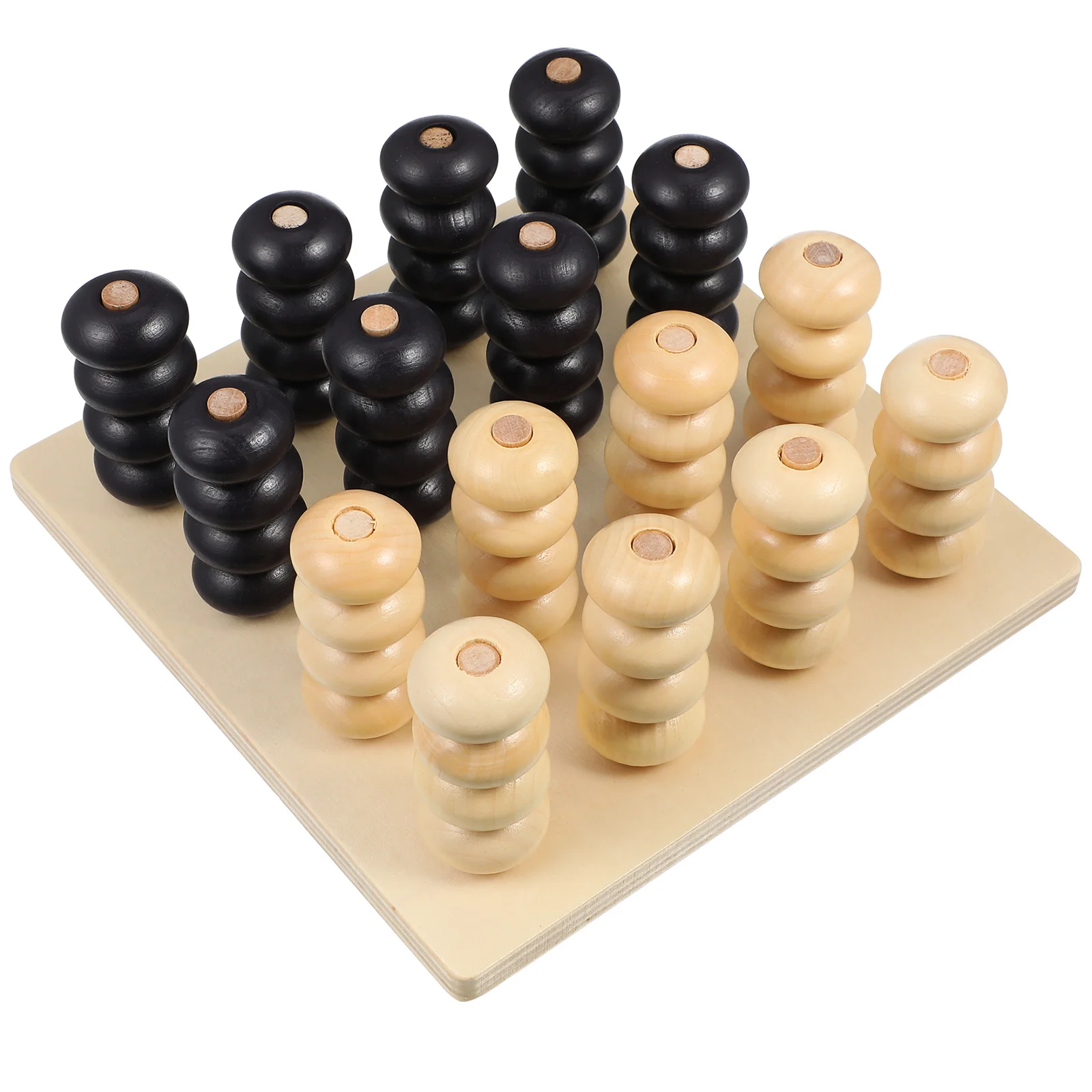 

1Set 3D Four in A Row Game Board Game for Kids and Family Educational Brain Teaser Travel Fun