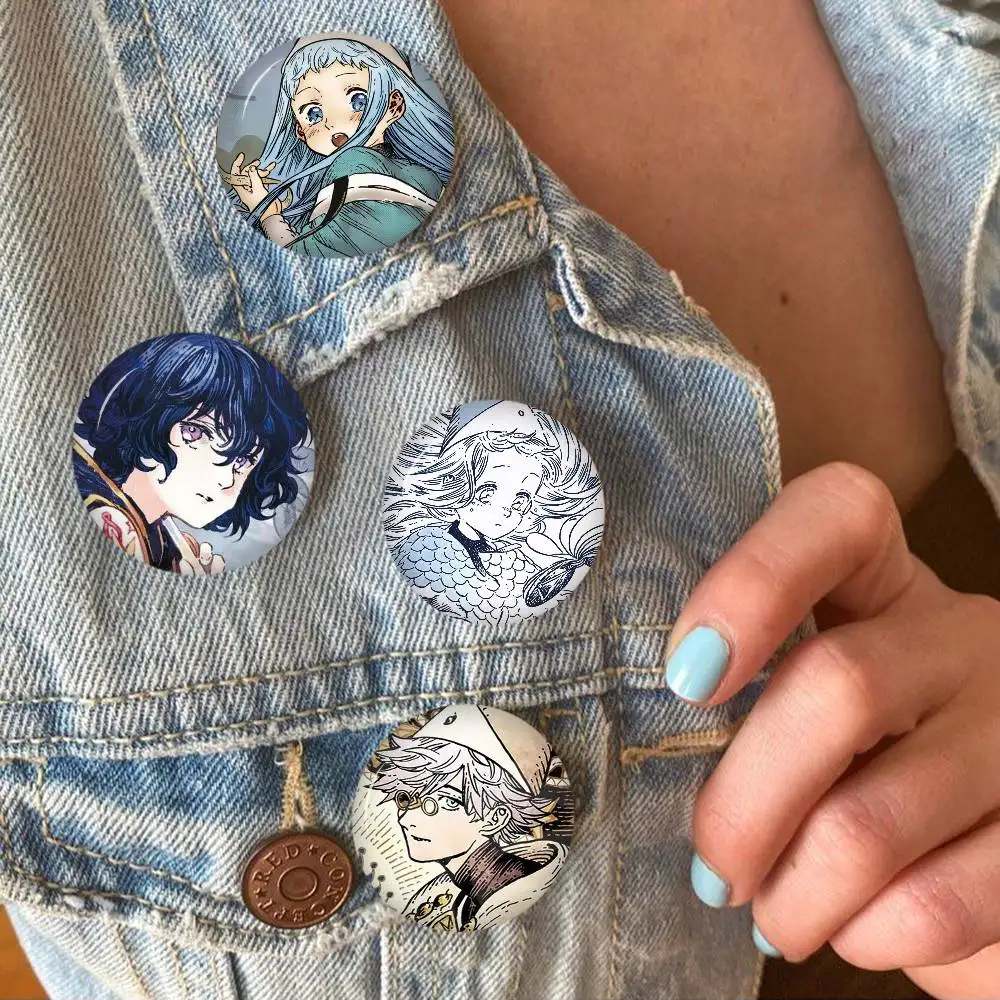 Anime Character Badges 25 32 44 58 75 Mm Round Pin Bag Decor Qifrey Agott Coco Olruggi Collect Friends Gifts Brooch Souvenir