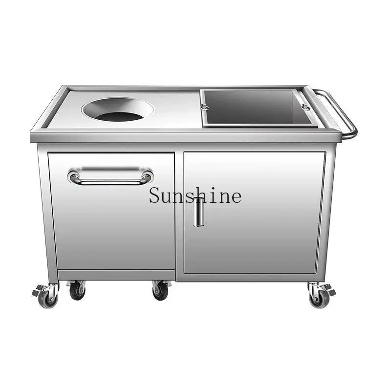 Commercial stainless steel, commercial waste canteen kitchen, swill recycling food truck