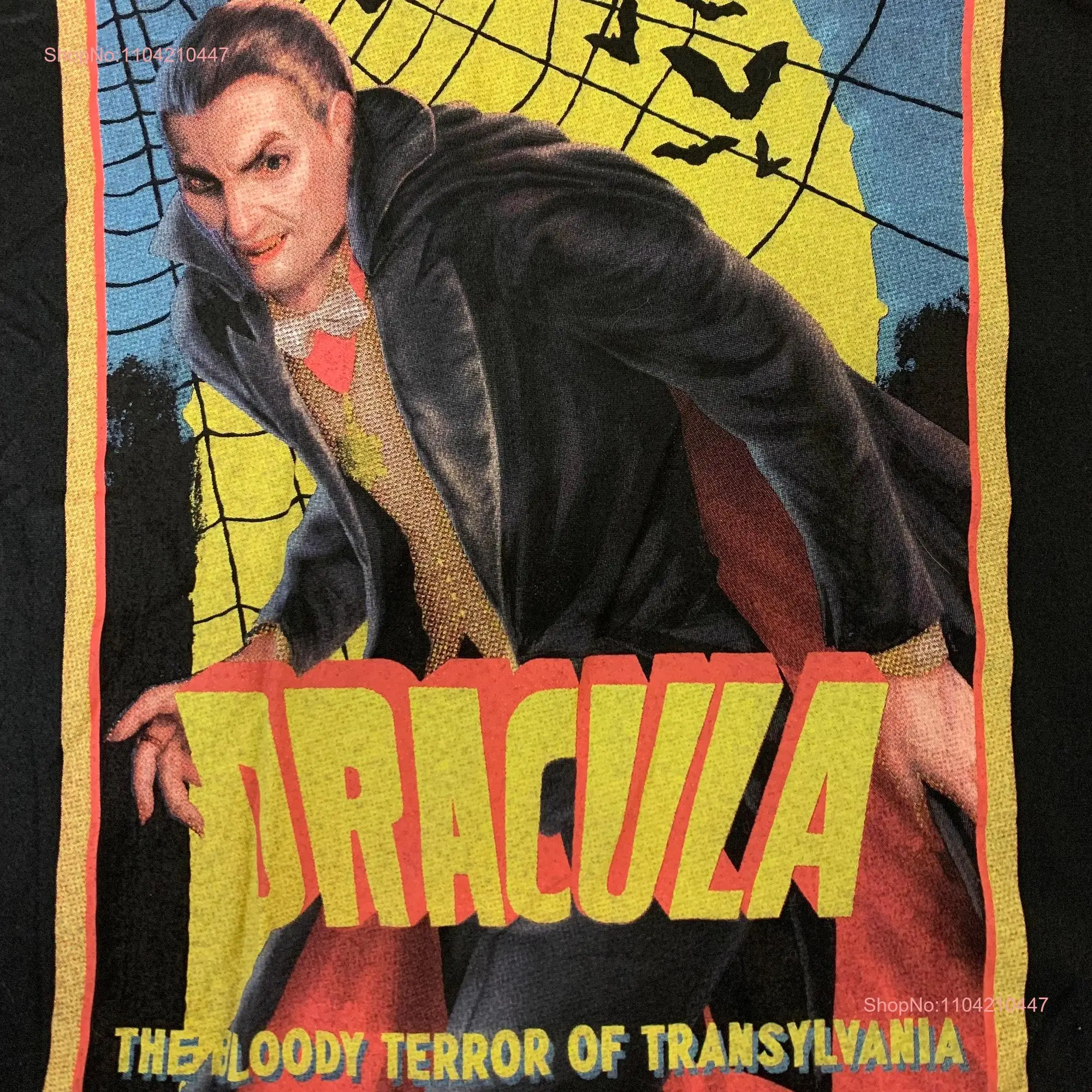 Gently Used Dracula T Shirt 2XL long or short sleeves