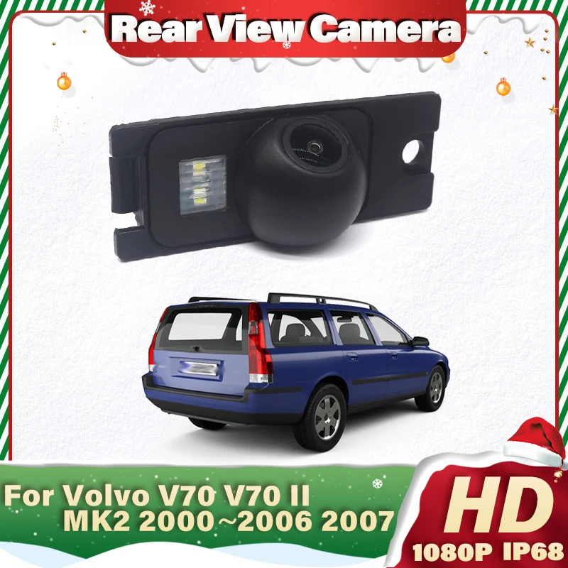 Rear View Reverse Camera For Volvo V70 V70 II MK2 2000 2001 2002 2003 2004 2005 2006 2007 CCD Full HD Night Vision Backup Camera