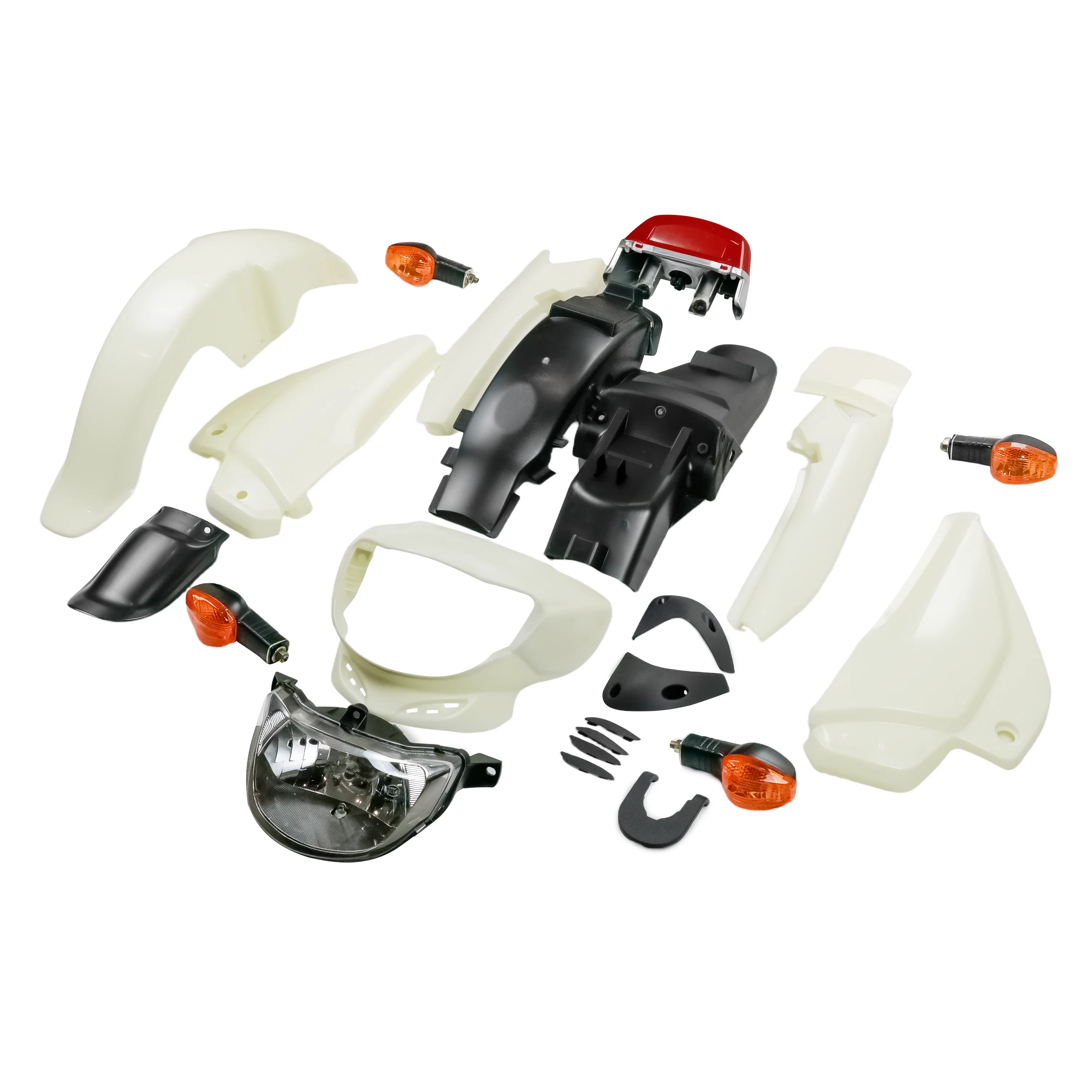 

Wholesale Motorcycle Accessories ABS Fairing Kit for Shenqiang Yueguan Motor