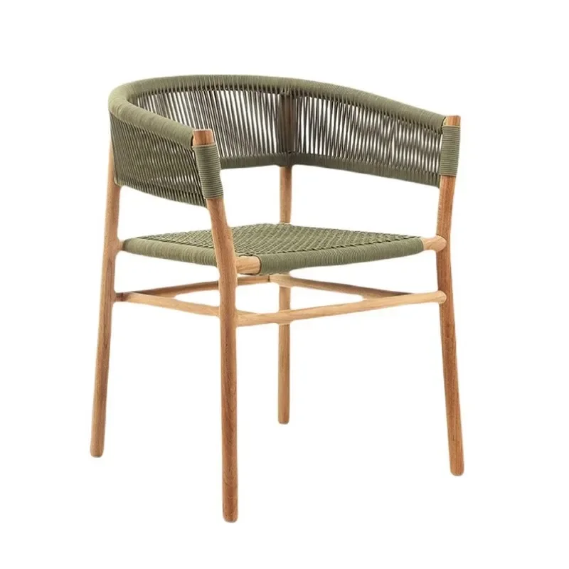 Rattan Outdoor Dining Set Garden Patio Furniture Wicker Table and Chairs for Home Hotel Terrace Leisure