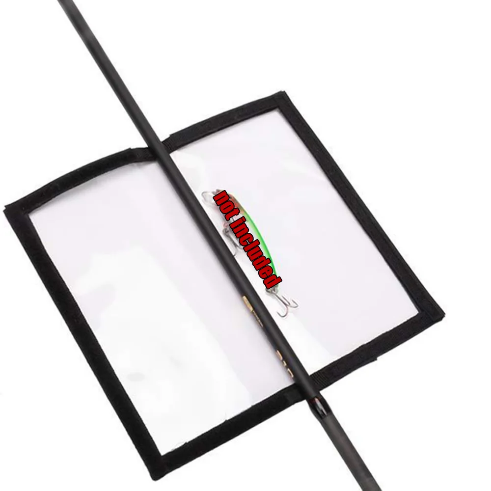 

1pc Fishing Hook Transparent PVC Lure Protective Bag S/M Size Portable Hard Bait Storage Wraps Fish Tackle Tool Accessories