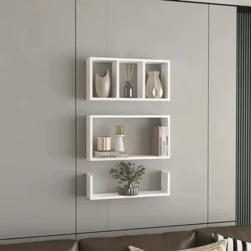 

Living room display shelf color floating shelf book decoration wall mounted shelf
