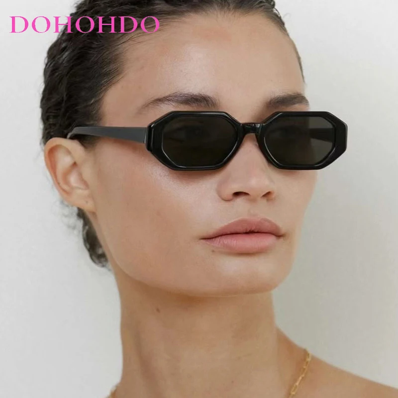 

Luxury Brand Design Fashion Small Polygon Square Sunglasses Women Shades UV400 Retro Classic Men Sun Glasses Oculos De Sol Gafas