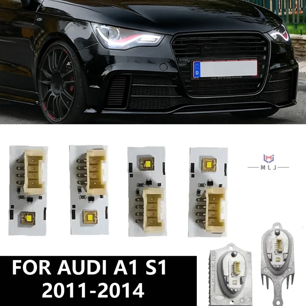 

OE 8X0998475 White DRL Boards For 2011-2014 Audi A1 S1 Xenon Headlight LED Daytime Running Light Chip 8X0 998 475 Car Accessory
