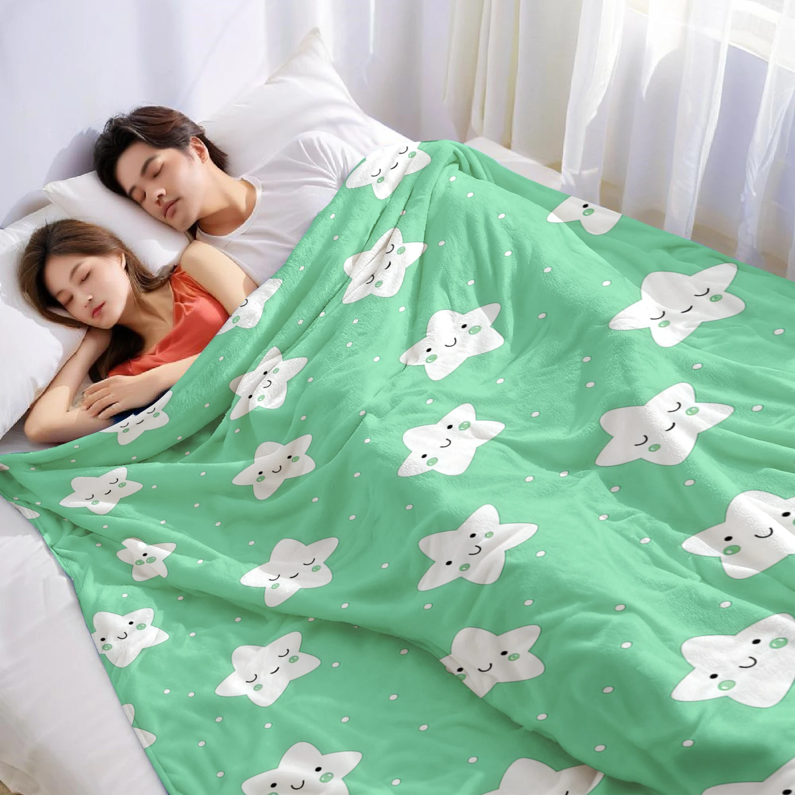 Selimut Fleece Natal Lembut Mi - Christmas Throw Blanket ulasan dan harga