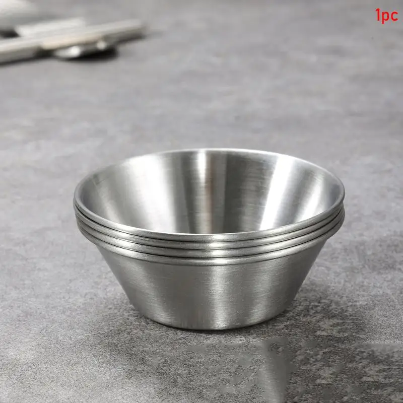 NEW 65ML Small Round Cake Cup Sauce Cups Ramekin Dipping Sauce Cup Individual Round Condiment Cups For Seasoning For Parties