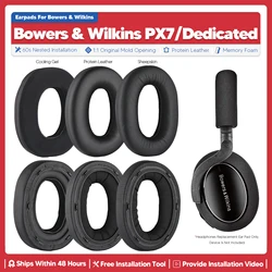 Bowers & Wilkins PX7 용 교체 이어 패드, 무선 헤드폰 액세서리, 헤드셋 이어 쿠션 수리 부품, 메모리 스펀지