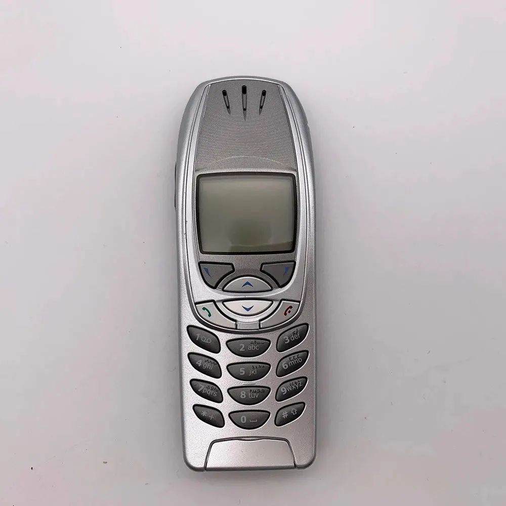 هاتف محمول أصلي 6310i مصنوع في فنلندا يدعم اللغة الإنجليزية بحالة جيدة