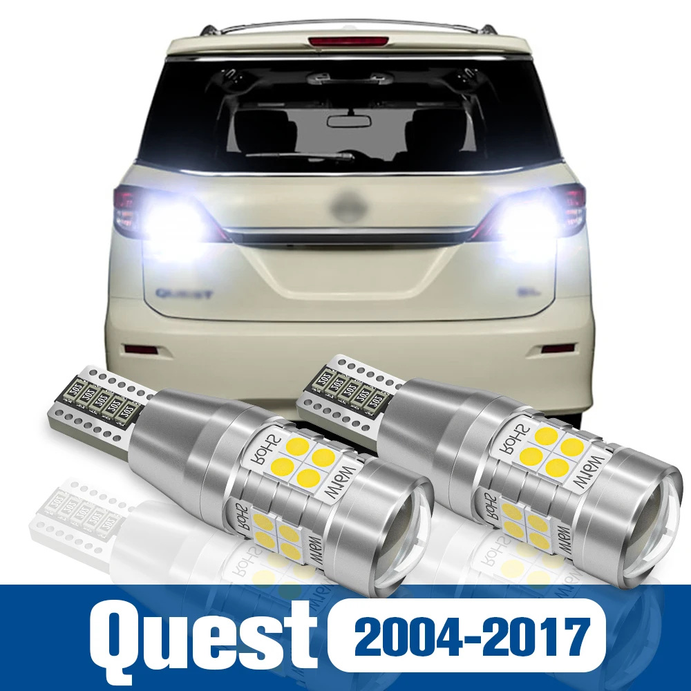 

2pcs LED Reverse Light Back up Lamp Accessories Canbus For Nissan Quest 2004-2017 2006 2008 2009 2010 2011 2012 2013 2014 2015