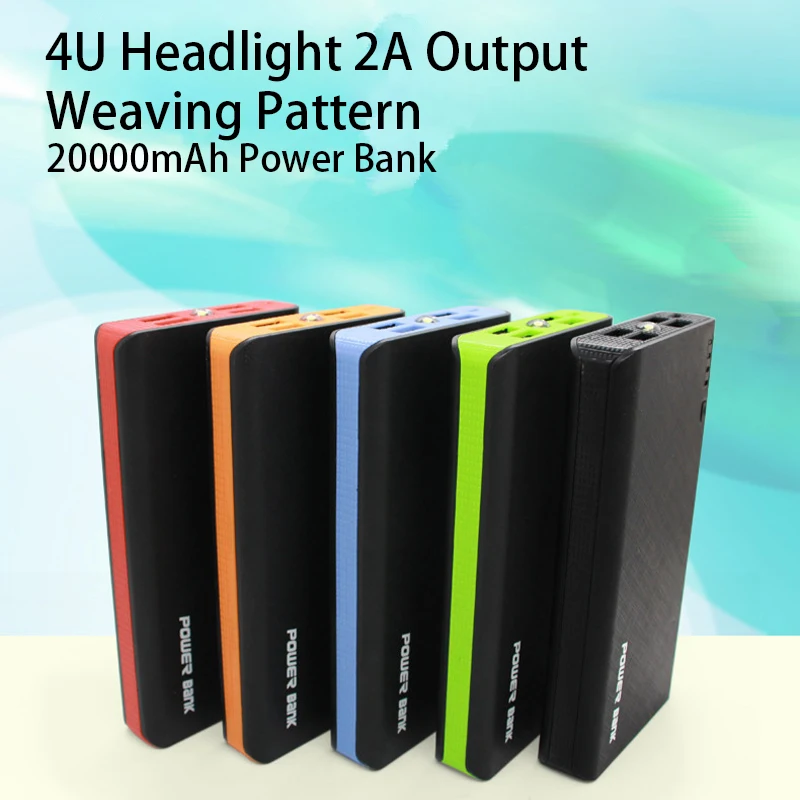 

Original Power Bank 2 PLM09ZM 20000mAh External Battery PowerBank 18W Quick Charge Power Bank For Xiaomi With 4 USB Output