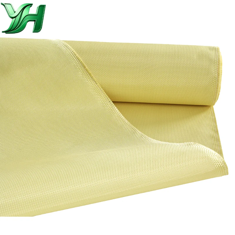 400D 95g Aramid Fiber Fabric Roll Kevlar Plain Weave High Strength Sheet for Industrial Composite Reinforcement