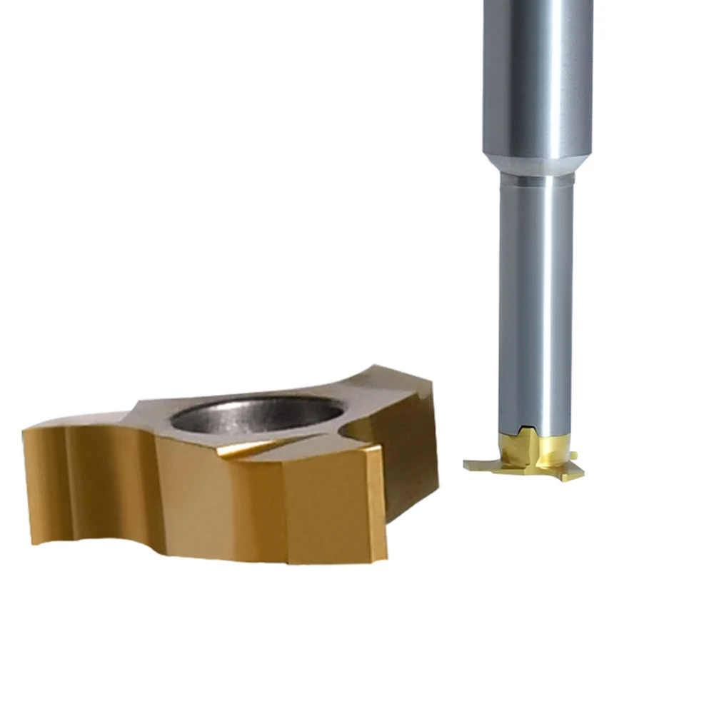 Imagem -05 - Carbide t Slot Fresa Fresas de Aço Tungstênio Fresas Cnc Cortador Ferramentas Usinagem Ferramenta Coromill 327 para Sanvik Pcs