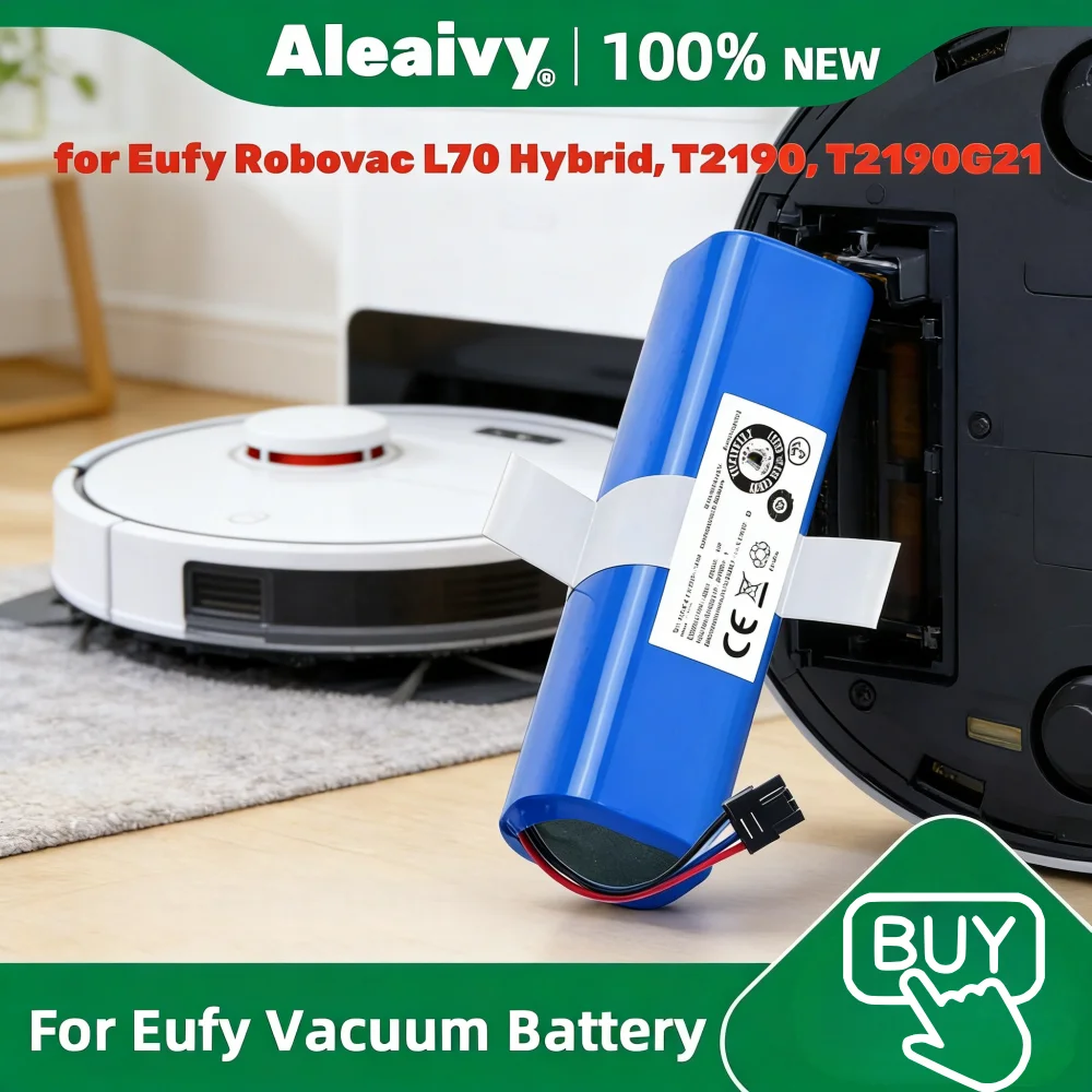 

Аккумулятор 14.4V 5200mAh для роботов-пылесосов Qihoo 360 S9, X95, X90 и Eufy L70, L10
