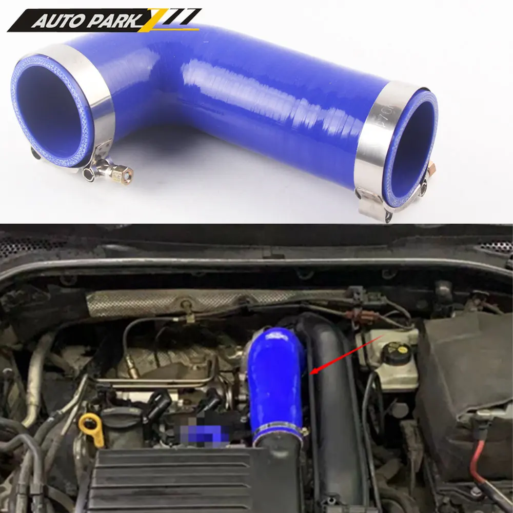 Car Silicone Air Intake Hose for VW Golf GTI MK7 EA211 1.2 1.4 Engine Passat Jetta Audi A3 Seat Leon Skoda