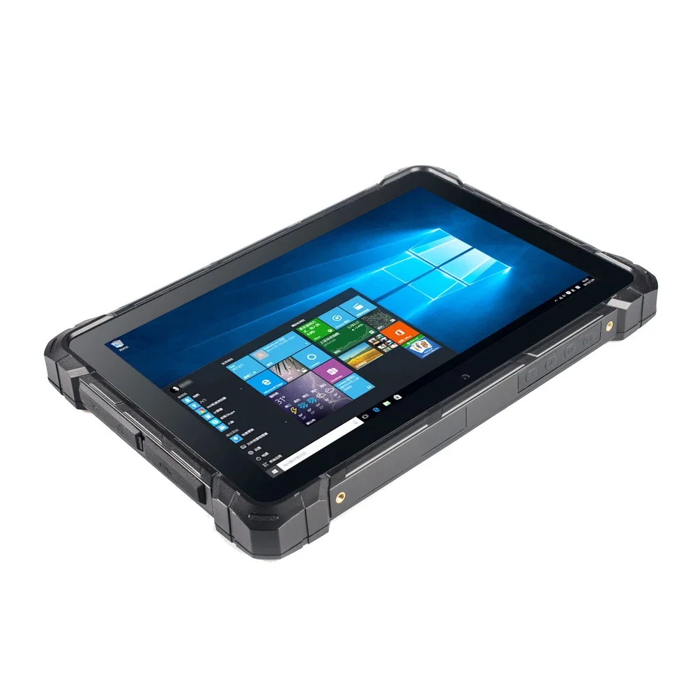 Imagem -05 - Windows Computador 8gb Ram 128gb Ip67 Industrial Áspero Windows 10 Pro Tablet pc Intel N4120 Hdmi 4g Lte Wifi Rs232 Scanner 10.1