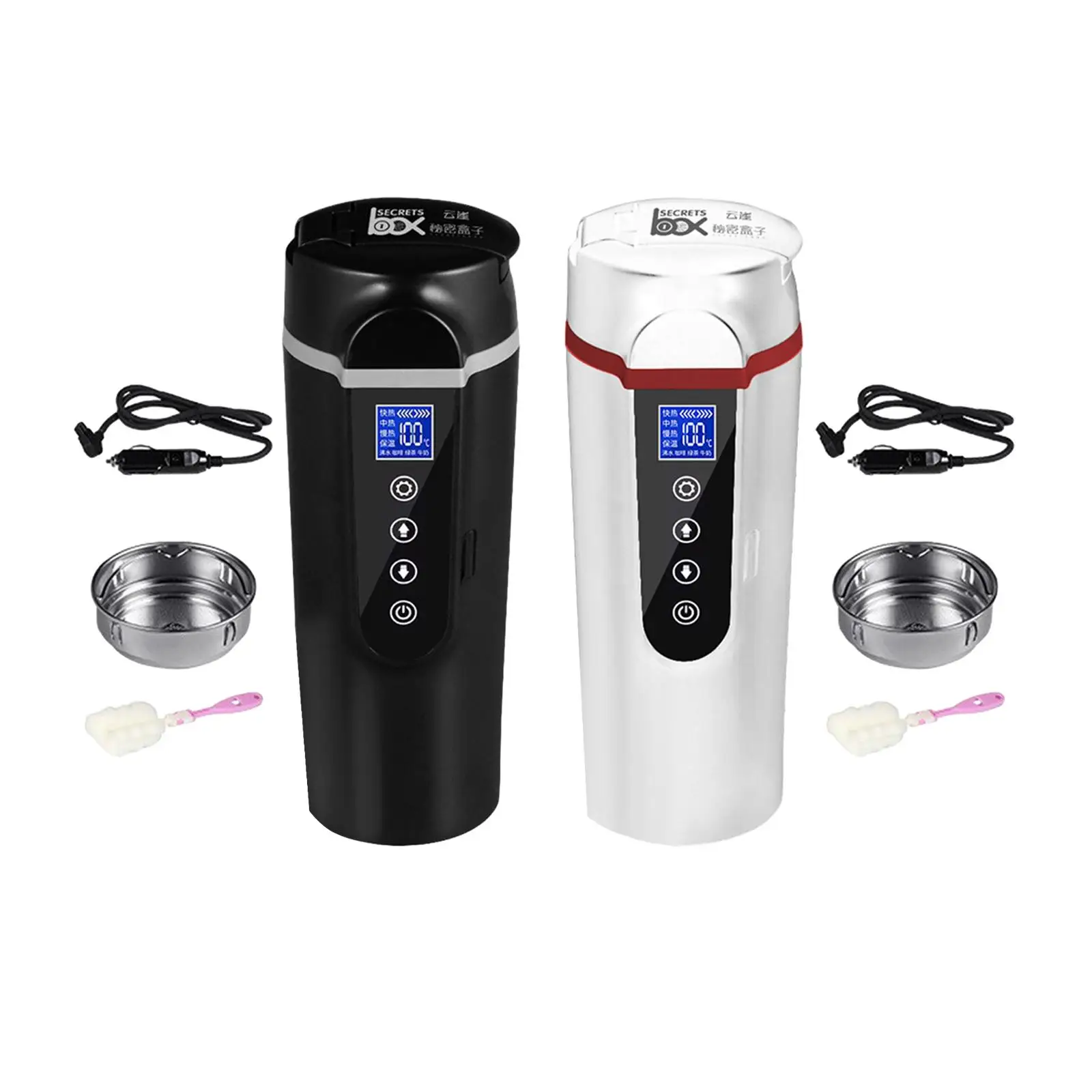 

Car Heating Cup Travel Coffee Mugs Warmer for Auto Car Airplane Camping