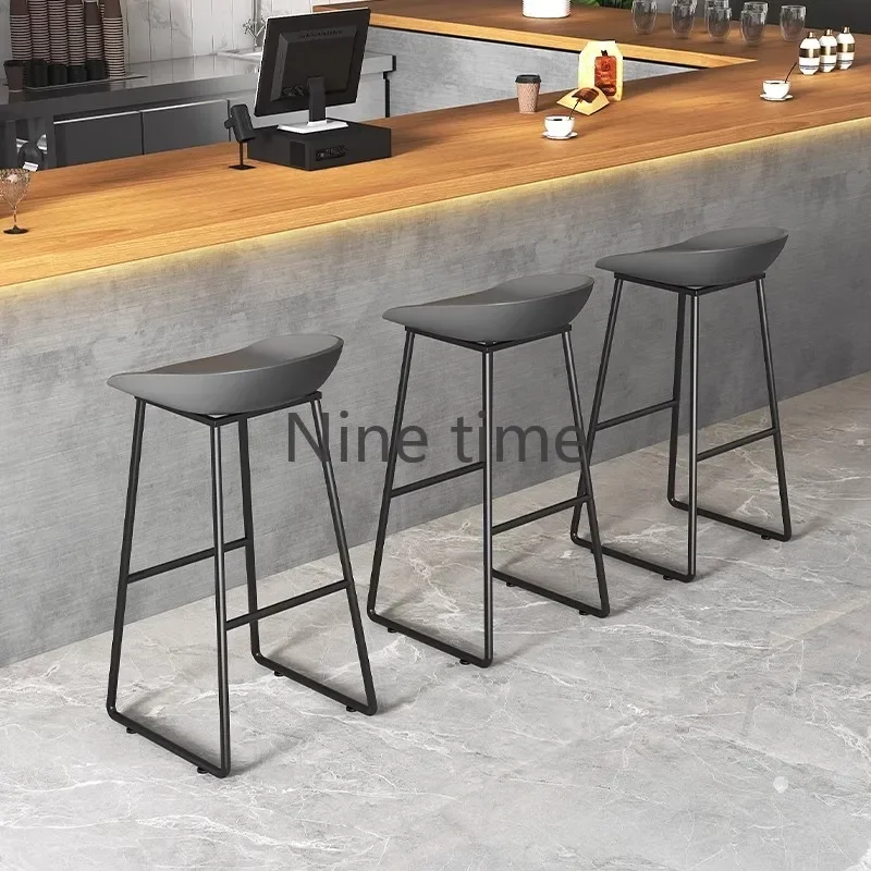 Luxury Chairs Bar Stools For Kitchen Comfortable Chair Cafeteria Home High Design Stool Breakfast Tabourets De Bar Furniture