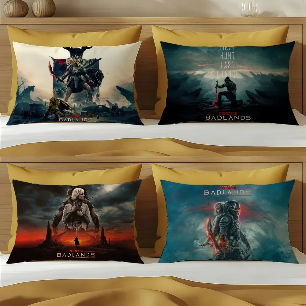 Funda de cojín sofá q sala de estar Oficina rectángulo P-Predator almohada Badlands casa película cafetería ropa de cama producto de éxito