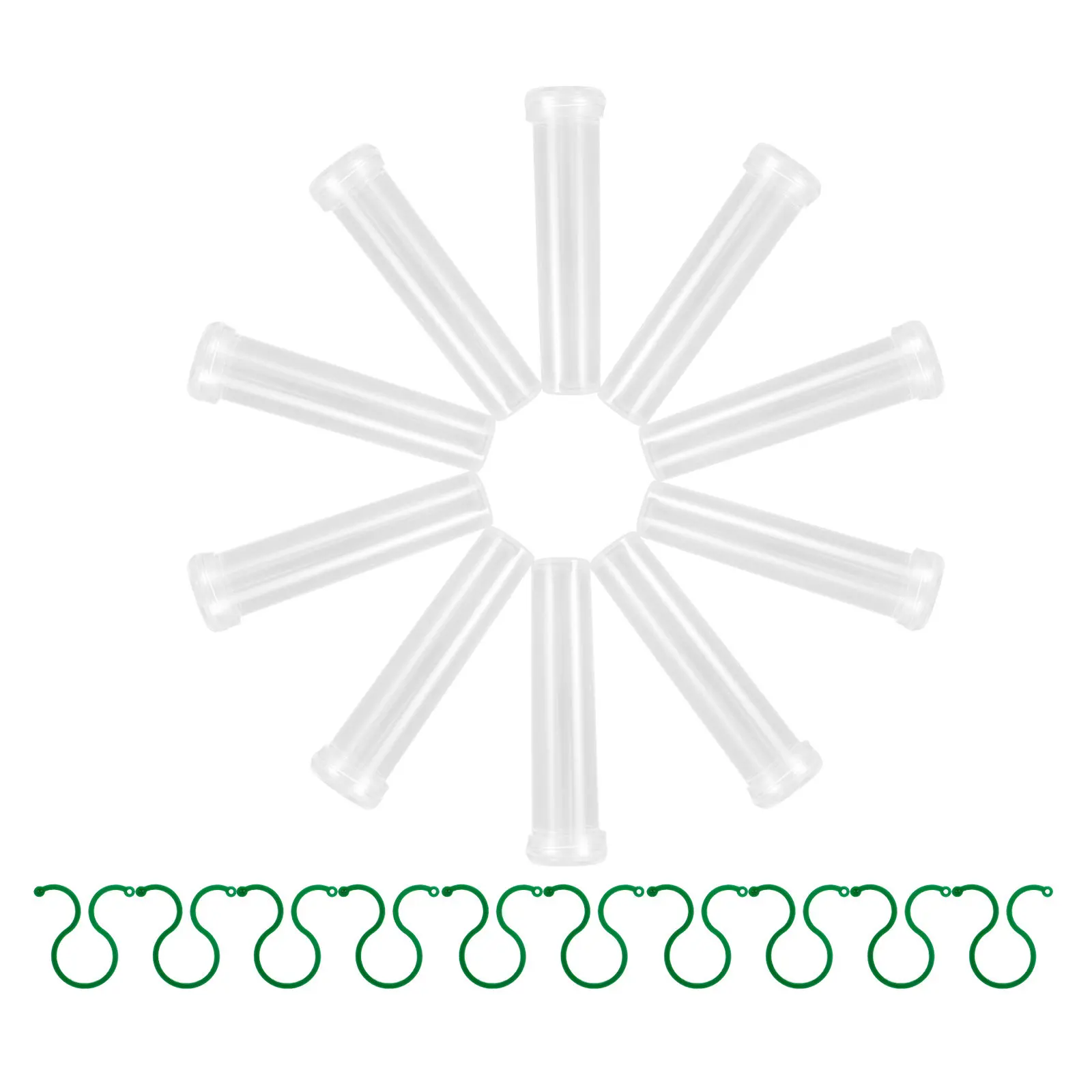 

Набор из 1-го комплекта легких и компактных трубок для увлажнения цветов, контейнеров для воды для флористов, цветочных магазинов, для оформления свадебных букетов