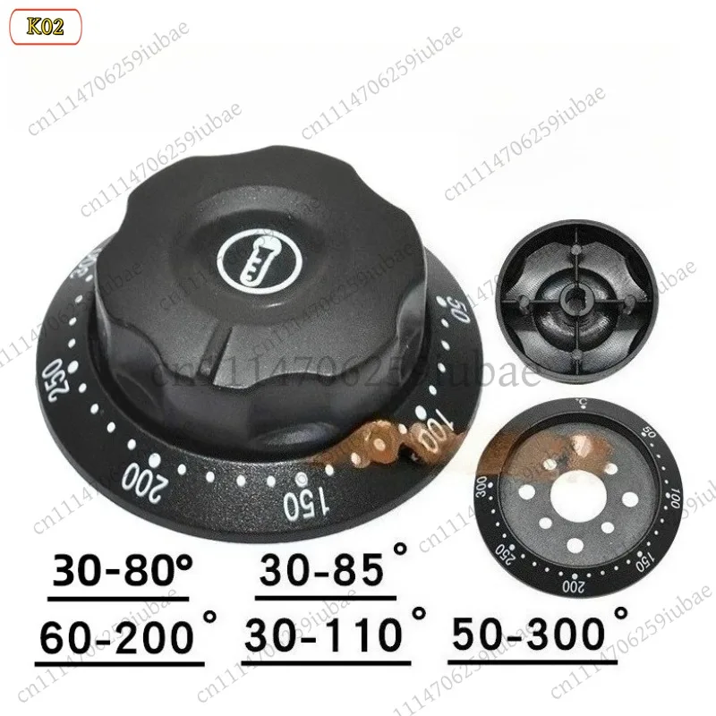 FC_ Thermostat Switch Knob Lid Parts For Sausage Baking Machine Electric Cake Pan Fryer Universal Replacement Accessories