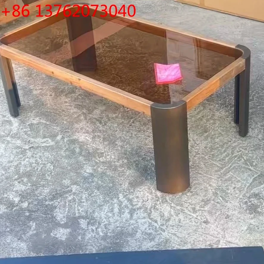 z.Nordic log wind bed and breakfast studio retro two-story coffee table side table