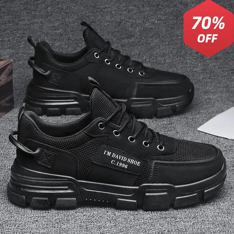 

Men Shoes Trendy Man Vulcanize Shoe Waterproof Non-slip Board Shoe for Outdoor Activities Leisure Sports High Quality Brown Boot