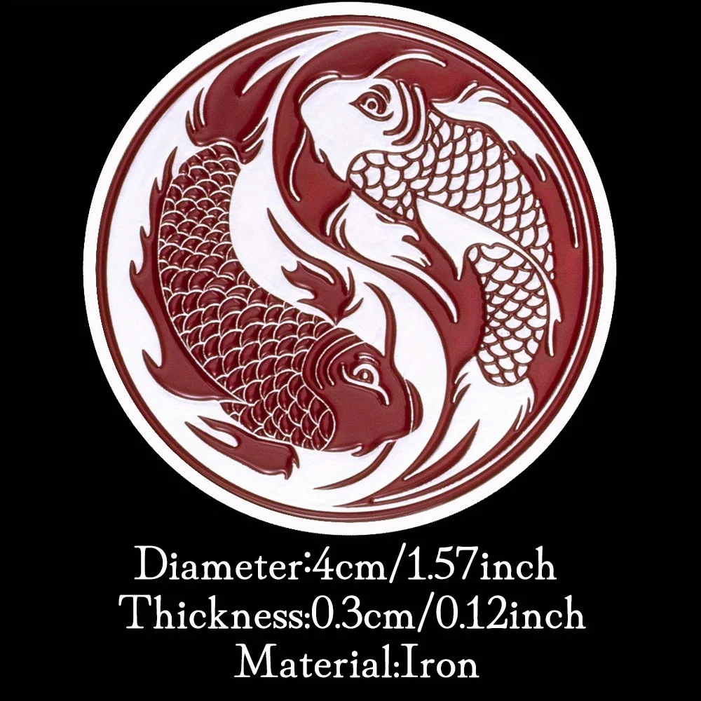 Chinese Lucky Coin Fancy Carp Decorations Koi Souvenirs and Gifts silvery Plated Room Decor Commemorative Coins Wishing Coin view 2