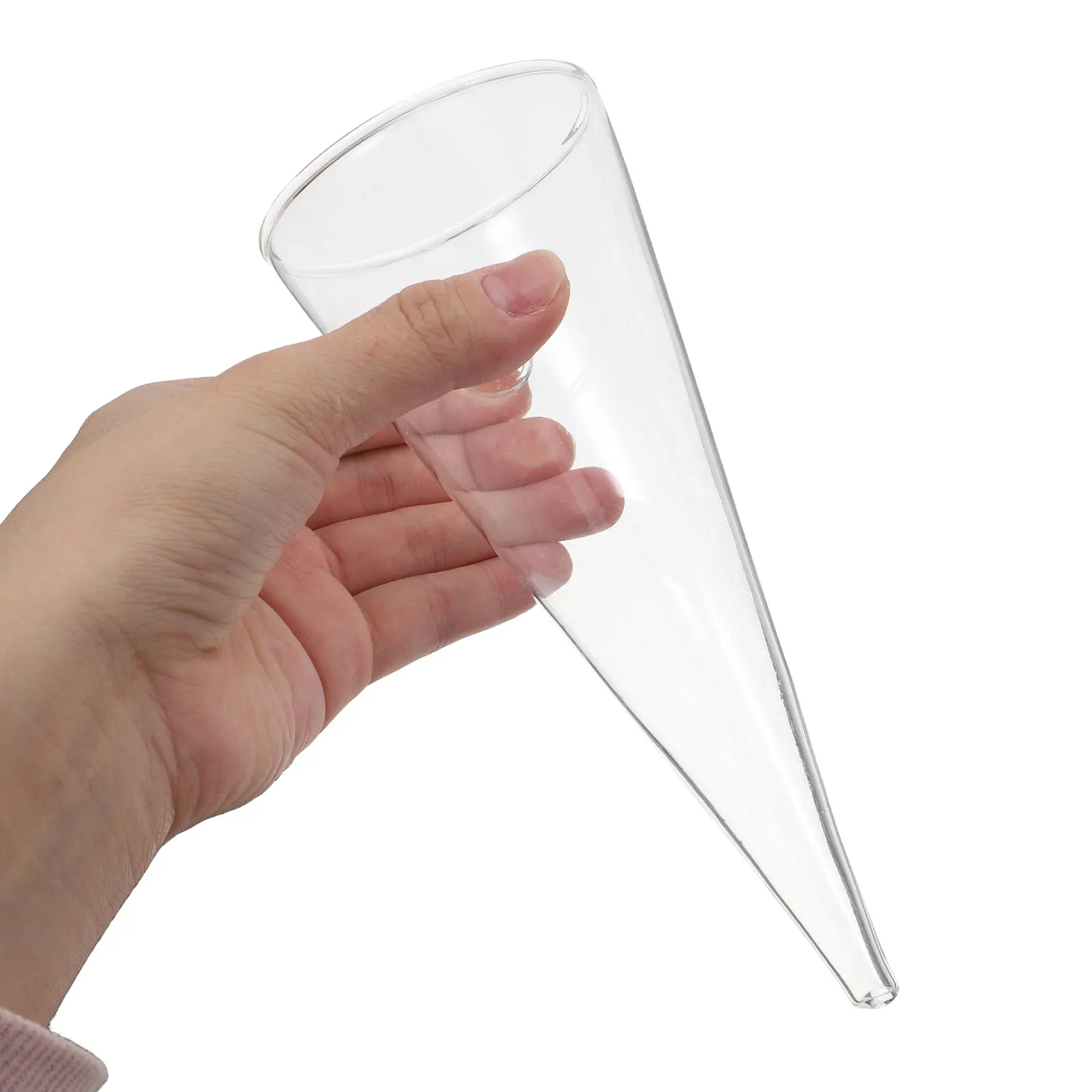 Modern Transparent Hanging Wall Vase Glass Hydroponic Planter Indoor Small Space-Saving Wall Mounted Flower Holder