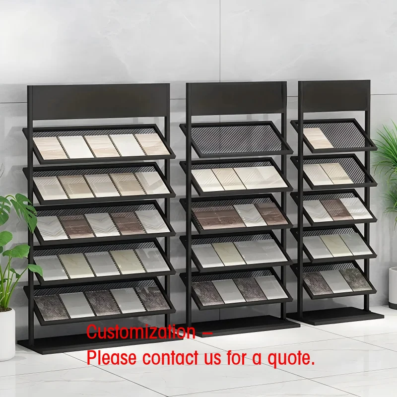 

custom.Tile, Glass Placement Display Rack, Quartz Floor Tiles, Aluminum Panel, Stone Floor Standing Display