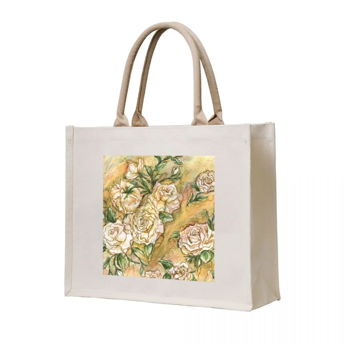 

Vintage Roses Tote Bag bags luxury women tote bag men's personalized tote woman shopping bag