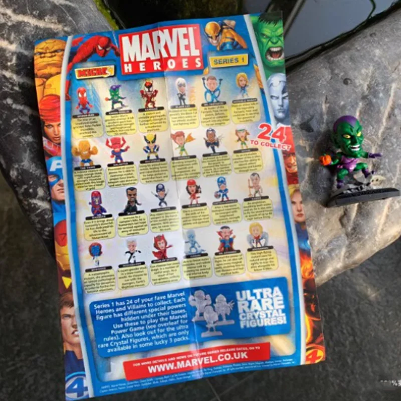 Marvelse avengerse Fantastics Fours bambole in miniatura Action Figures modello giocattolo cartone animato ornamento periferico regalo per bambini