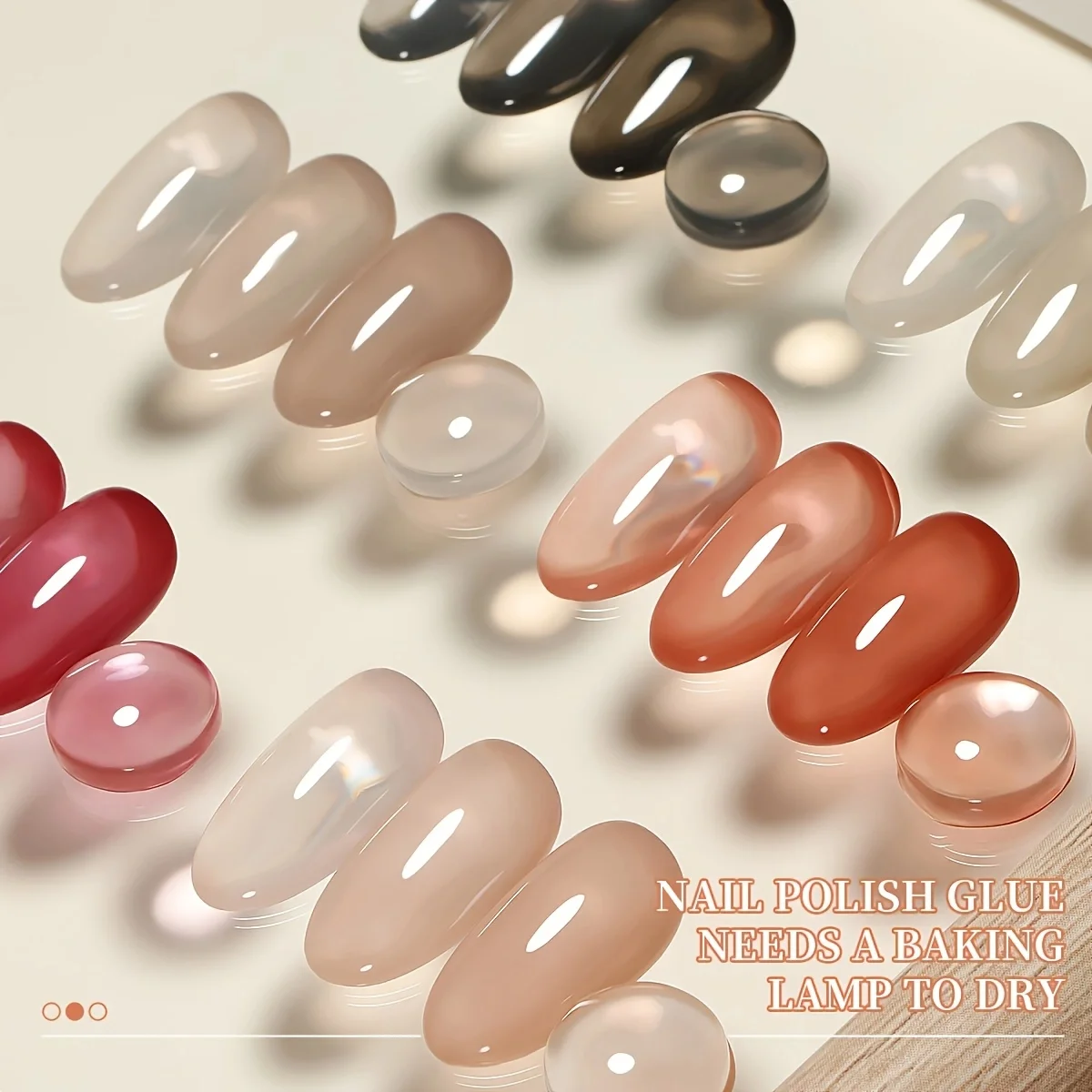 زجاجة رومانية كريستال نيون 6 ألوان سلسلة لطيفة تناسب جميع الأعمار طلاء أظافر جل الأشعة فوق البنفسجية عالي التشبع لامع شركة وطويلة الأمد