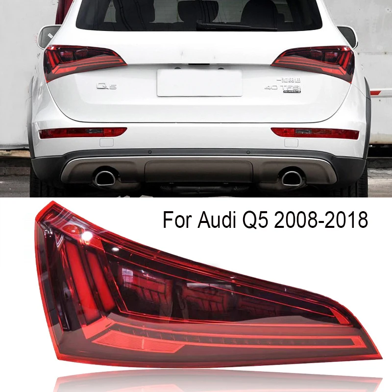 Taillights For Audi Q5 Tail Lamp Upgrade 2008-2018 Q5 LED Animation Running Lamp Break With Sequential Lights