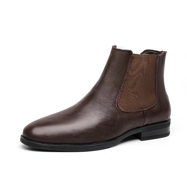 Mens low slip on boots sale