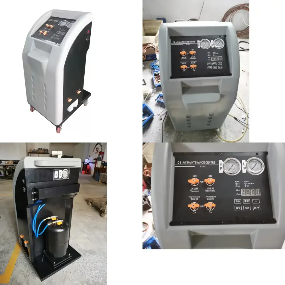 

Car A/c Refrigerant Recovery Recycling and Recharge Machine