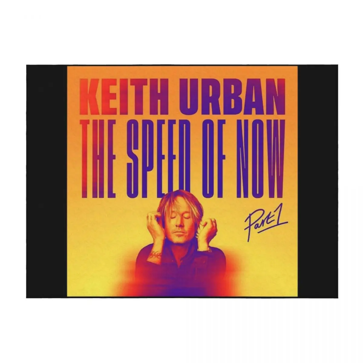 

Keith Urban THE SPEED OF NOW Throw Blanket Bed covers Designers christmas gifts Plaid on the sofa Blankets