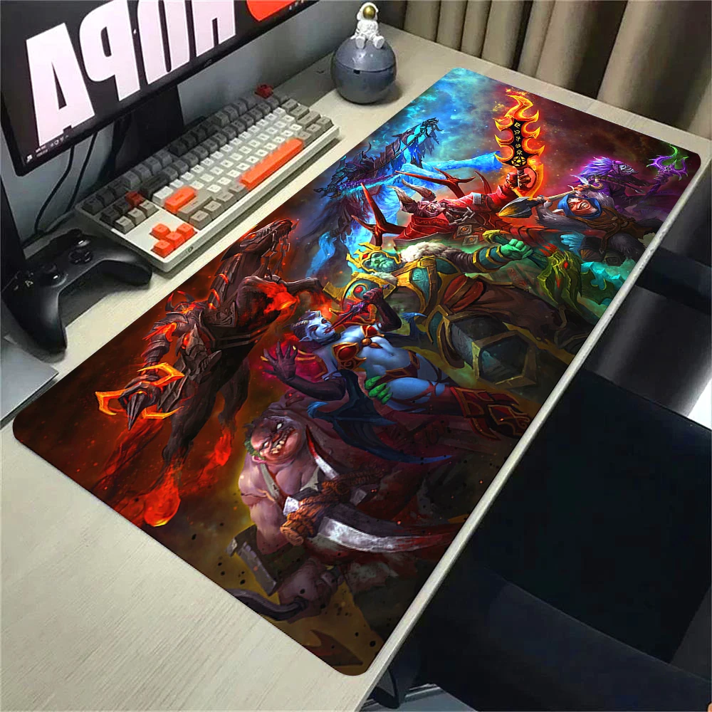 DOTA2 Game Mouse Pad Large for Dota 2 Gaming Mousepad XXL Rubber Non-slip Desk Mat Keyboard Mice Pads Computer Accessories 90x40